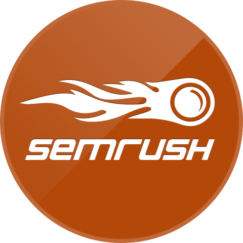 Logo de l'outil SEMrush